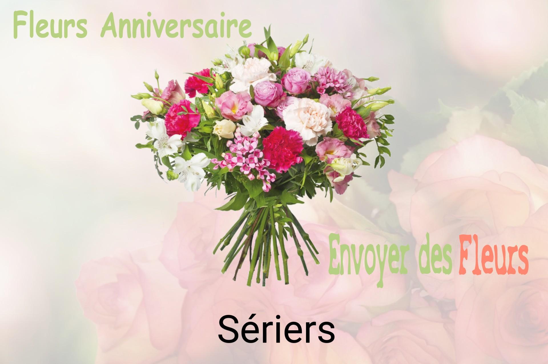 Bouquet de fleurs d’anniversaire livré à Sériers